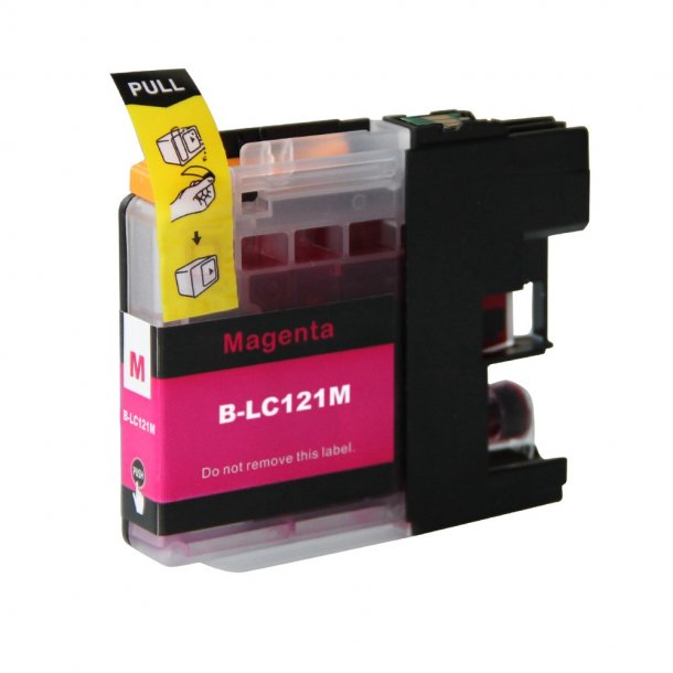 Brother LC 121 M Magenta blækpatron (10 ml)