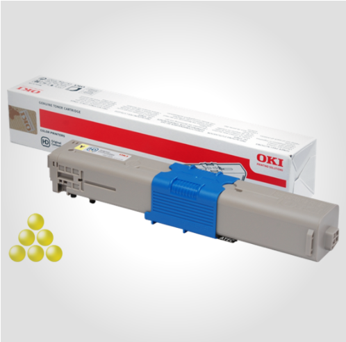 OKI C332/MC363 Y (46508709) Lasertoner, gul, Original (3000 sider) Billede af OKI C332/MC363 Y (46508709) Lasertoner, gul, Original (3000 sider)