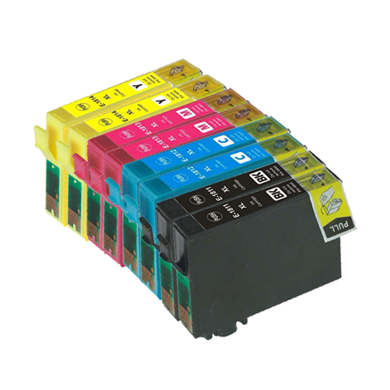 Epson 18 XL bundle 8 pcs compatible Epson ink cartridges Pixojet
