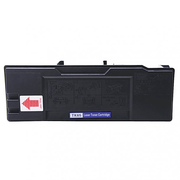 Kyocera TK65 Lasertoner, sort, 20000 sider