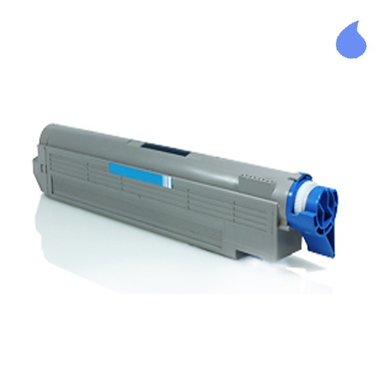 OKI C5650/C5750C Lasertoner, Cyan, Kompatibel, 2000 sider Billede af OKI C5650/C5750C Lasertoner, Cyan, Kompatibel, 2000 sider