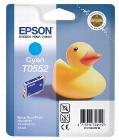 Epson T0552 C C13T05524010 Original bläckpatron (290 sidor)