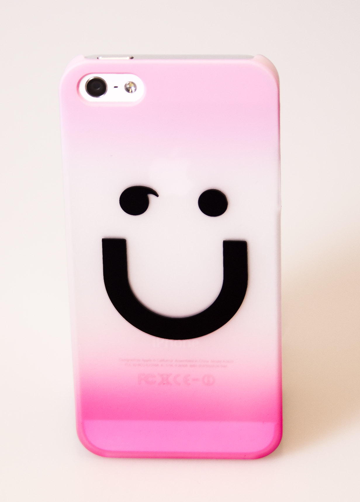 cover 4s mobil iphone & smiley billigst Lyserød   Pink Pixojet hos iPhone  cover