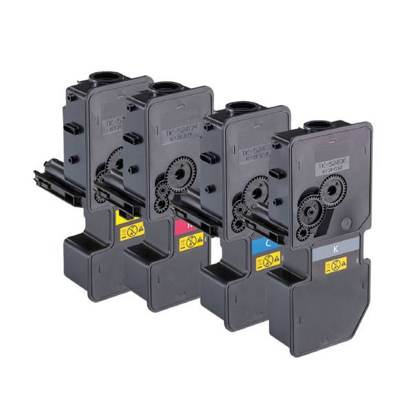 Kyocera TK-5240 combo pack 4 stk Lasertoner - kompatibel - BK/C/M/Y ...