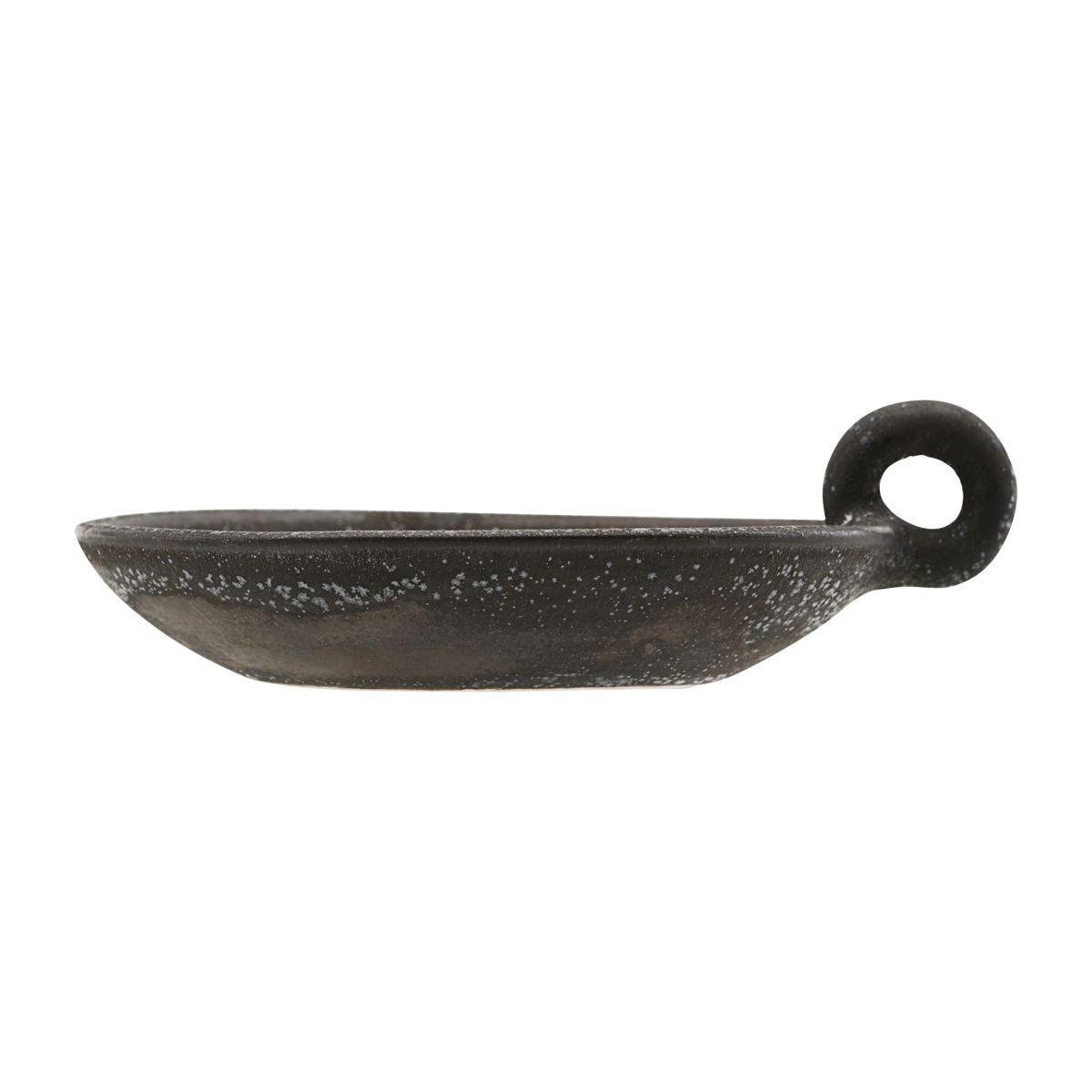 House Doctor Ljusstake, Freja, svartnistret, dia: 14 dia: 5 cm