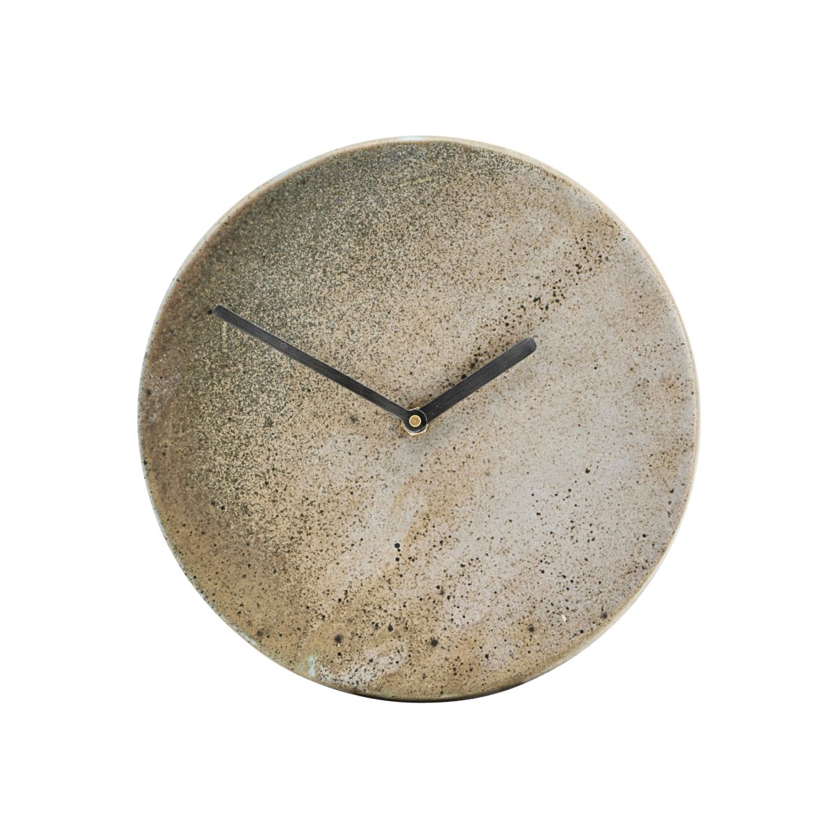 House Doctor Väggklocka, Metro, Brun, dia: 22 cm, Finish/Färg vil variera