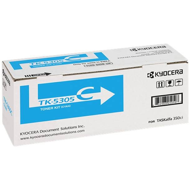 Kyocera TK-5305 C lasertoner – 1T02VMCNL0 – Cyan 6000 sider